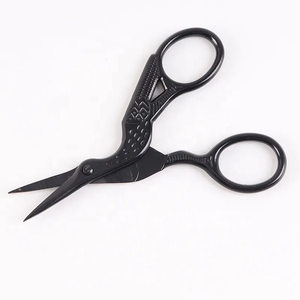 Neus Haar Schaar Voor Mannen Ronde Kop Kleine Schaar Roestvrij Staal Wenkbrauw Trimmer Handmatige Kleine Schaar - Product Image 2