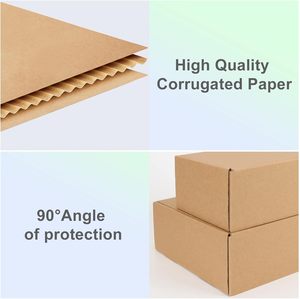 Wholesale Eco Mailer Corrugated Paper Custom Logo Printed Gift Shipping <strong>Mailing</strong> Packaging <strong>Box</strong> for Skincare - Product Image 2