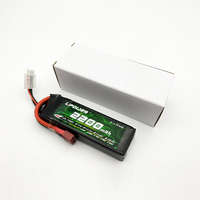Batterie LiPo Lithium-Ion 2200mAh 22.2V 6S à décharge rapide 30C/60C pour Drone FPV, Avion RC, Hélicoptère, Bateau, Voiture