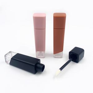 Tubo de bálsamo labial de plástico vacío personalizado con tapa de rosca cuadrada, envase para cuidado personal para corrector y lápiz labial, marca privada - Product Image 2