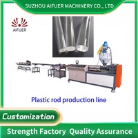 Machine d'extrudeuse en plastique de haute qualité pour la fabrication de PP PE PA POM PMMA Nylon ABS Rod Stick Bar Essential Screw Bearing Motor Gearbox