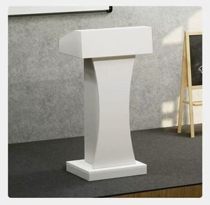 Podio <span class=keywords><strong>de</strong></span> <span class=keywords><strong>Madera</strong></span> Marrón <span class=keywords><strong>de</strong></span> Diseño Moderno y Sencillo, Ecológico, Duradero, con Almacenamiento, <span class=keywords><strong>para</strong></span> Aulas Escolares, Talleres, Exteriores, Hoteles, Gimnasios y Otros - Product Image 4