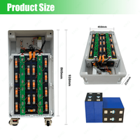 Kits verticaux DIY XIHO à faible autodécharge PACE JK 51.2V 280AH 314AH 345AH pour une autonomie d'urgence longue durée