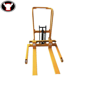 Latest Design <strong>Hydraulic</strong> Pump Hand <strong>Lift</strong> <strong>Stacker</strong> Labor Saving Pallet <strong>Stacker</strong> Forklift Mini <strong>Stacker</strong> - Product Image 3