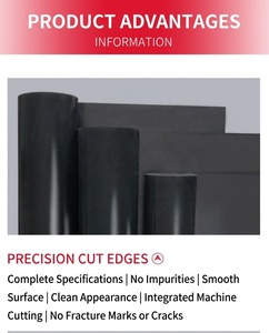 แผ่นยางฉนวนไฟฟ้าแรงสูงสีดำแบบตัดตามสั่ง หนา 5 มม. 10kv สำหรับห้องจ่ายไฟ - Product Image 5