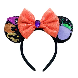 Diadema con Orejas de Minnie, Tema de Dibujos Animados para Fiesta de Cosplay y Vacaciones, Talla Apta para Todos, Envío Gratis