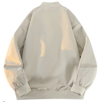 Veste pour homme avec logo personnalisable, veste rétro décontractée coupe-vent respirante, veste de pilote pour homme automne et hiver