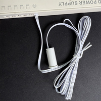 Interrupteur à capteur IR à détection de mouvement DC12V DC24V, contrôleur d'éclairage LED sans contact pour armoire avec connecteur DIY