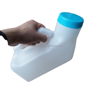 Échantillon GRATUIT DL331 – Urinoir portable en plastique pour homme avec couvercle – Bouteille d'urine pour hommes, récipient d'urine pour hôpital, extérieur, adulte - Product Image 3