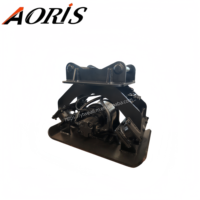 Support de montage S60 standard européen pour compacteur à plaques vibrantes hydrauliques pour excavatrice de 18 tonnes