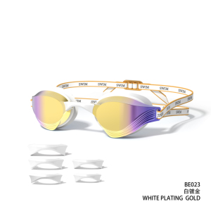 <span class=keywords><strong>Gafas</strong></span> <span class=keywords><strong>de</strong></span> Natación Antivaho Personalizadas para Carreras, Resistentes al Agua, Marco Pequeño, Cómodas, <span class=keywords><strong>de</strong></span> Silicona, para Adultos, para Piscina - Product Image 3
