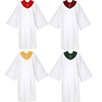 En gros : Tenues de prêtre, Robes de chœur brodées avec étole pour performance, Robes d'église