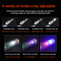 Lampe de travail Lanterne Usb Rechargeable Cob Plongée Sous-Marine Linternas Alta Potencia Led Taschenlampe Mini Lampe de poche