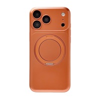 Étui de téléphone magnétique anti-chute avec support pivotant à 360 degrés pour iPhone 18 PROMAX, étui de téléphone TPU PC