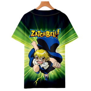 Fitspi 3D In Bóng Chày Áo Sơ Mi Mans Womens Mùa Hè Hip Hop Top Ngắn Tay Áo Đồng Phục Phong Cách Tee - Product Image 6