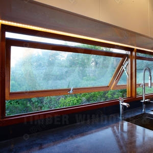 Fenêtre de ventilation de salle de bain à <span class=keywords><strong>double</strong></span> <span class=keywords><strong>vitrage</strong></span> en aluminium sur mesure Prima, à ouverture par le haut, utilisée dans les résidences - Product Image 6