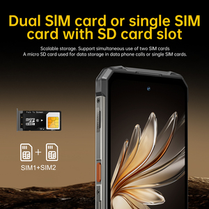 Telefono RuggedX 8GB+<span class=keywords><strong>128GB</strong></span> IP68 Impermeabile e Antipolvere con NFC, Batteria da 10000mAh, Fotocamera 32MP+68MP con Visione Notturna, Cellulare 4G Resistente - Product Image 6