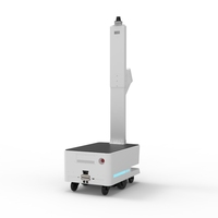 Châssis de robot AMR AGV, capacité de charge de 100 kg, navigation laser SLAM, précision de 5 mm, chariot logistique mobile pour entrepôt, utilisation en usine