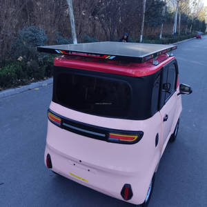 Véhicule électrique solaire à deux portes et quatre places de haute qualité, prix d'usine, avec moteur de 1000W et vitesse maximale de 50 km/h - Product Image 4
