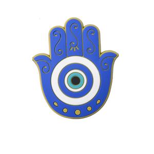 แม่เหล็กติดตู้เย็นศิลปะแบบกำหนดเอง3D แม่เหล็กติดตู้เย็นยางพีวีซีดวงตาชั่วร้ายออกแบบด้วยมือตามต้องการ - Product Image 1