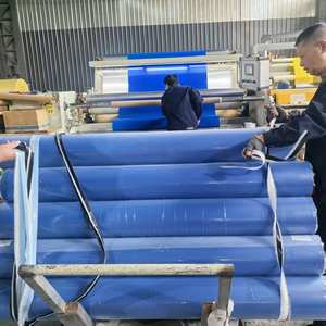 Fournisseur fabricant de bâche en maille enduite de couteau, noire, pour extérieur, de 2 m de large, pour châteaux gonflables, piscines agricoles - Product Image 6