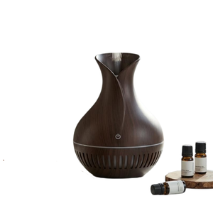 Air <b>Humidifier</b> Essential Oil Diffuser Quiet Mist Sprayer Car Air Purifier Aroma Oil Humidificador Mini Wood for Bedroom 130ML - Product Image 1