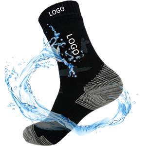 मुस्लिम वुडू पुरुषों ने कस्टम पैकेज 100% सामान्य आकार वाटरप्रूफ लुडू मोजे पानी की रक्षा की - Product Image 1