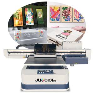 Impresora UV de superficie plana de metal de vidrio acrílico UV 6090 Impresora UV A1 6090 Impresión con <span class=keywords><strong>la</strong></span> imagen real <span class=keywords><strong>en</strong></span> las fundas del teléfono - Product Image 1