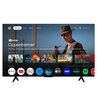 TV Android QLED 4K UHD 65 Inci Google 120Hz Speaker Terintegrasi Mode Game Penggunaan Rumah & Hotel Flash Drive 32GB Siap Kirim