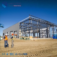 Almacén de Estructura de Acero Prediseñada, Resistente a los Rayos UV y al Calor, para Entornos Desérticos Difíciles, Calurosos y Secos