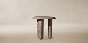 Ensemble de table à manger d'extérieur en teck contemporain, meubles de patio durables - Product Image 5