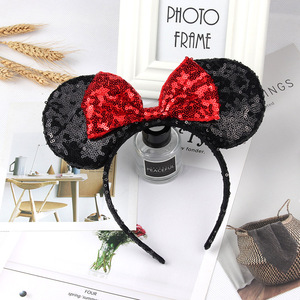 Sparkling <strong>Bow</strong> <strong>Headband</strong> for Adults and Children for Princess Photo Shoots and Amusement Park Hair Accessories - Product Image 3