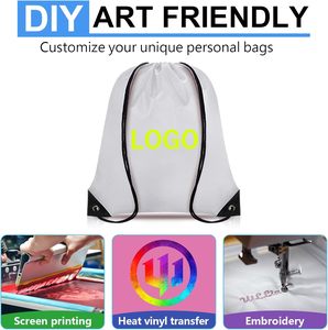 Bicoy Lot de 6 Sacs à Dos Pliables Unisexe avec Cordon de Serrage - Style Sportif en Polyester, 6 Couleurs, Thème Plage pour Voyages, Gym et Fêtes - Product Image 4