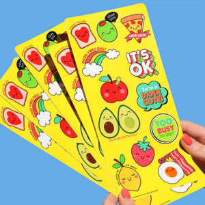 In ấn Vinyl cá nhân dán nhãn không thấm nước Nụ Hôn cắt Sticker tấm dính tùy chỉnh Sticker Sheets - Product Image 2