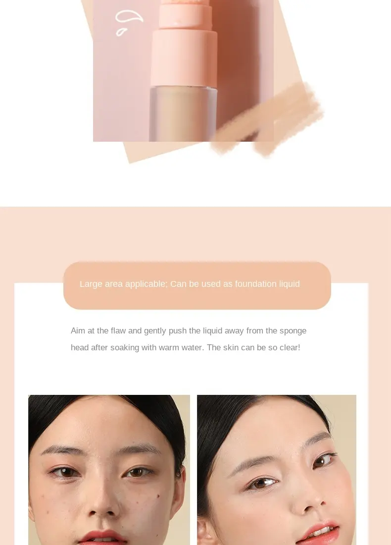 gogotales tip concealer nude beaut 2021 long lasting high defination darken the eye lacrimal groove 3 shades liquid concealer