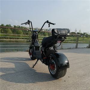 Skuter Listrik Citycoco Model Baru Ban Lebar 2 500W 60V 500-3000W Skuter Listrik/citycoco untuk Dewasa - Product Image 3