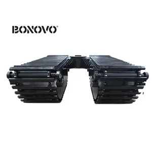 optimal stability Amphibious Undercarriage Amphibious Chassis Excavator Amphibious Ponton Undercarriage
