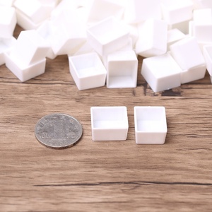 卸売 0.5/1/1.8/2/3.2ML 白/透明カラー 空の水彩絵の具用フル/ハーフパン アーティスト用グリッドパン 水彩油絵具用 - Product Image 5