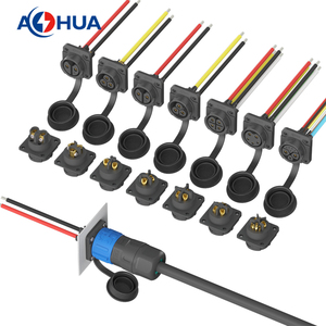 אנרגיה חדש טעינה רכב חשמלי 2 ~ 5pin k25 חוט 35a לפנל הר מחבר רכב פלסטיק ip67 זכר תקע נקבה - Product Image 2