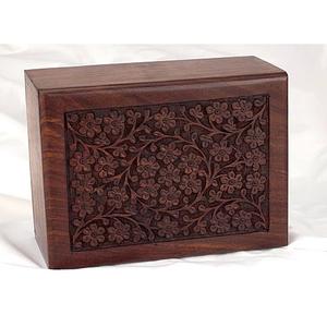 Crinman en bois gravé à la main, brûler un arbre de vie, pour Services couleur, gravée à la main - Product Image 2