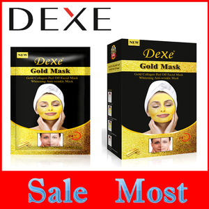 Masque crème <span class=keywords><strong>pour</strong></span> le visage DEXE 24k Gold <span class=keywords><strong>pour</strong></span> le <span class=keywords><strong>nez</strong></span> et le visage, blanchiment, élimination des points noirs et anti-âge - OEM/ODM Marque privée - Product Image 4