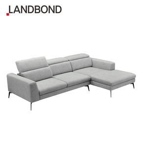 Muebles para el Hogar de Diseño Moderno Smart <span class=keywords><strong>Kd</strong></span>, Sofá Esquinero en Forma de L para Sala de Estar, Sala de TV, para Hotel y Villa - Product Image 4