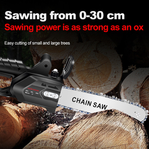 เลื่อยโซ่ไฟฟ้าแบบมือถือ Ananke Tools Professional ขนาด 12 นิ้ว สำหรับตัดไม้ - Product Image 4