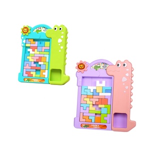 Nuevo Juguete de Bloques de Construcción de Cocodrilo, Rompecabezas de Tangram Colorido, Bloques de Apilamiento, Juego de Rompecabezas de Plástico, Juego de Ingenio - Product Image 1