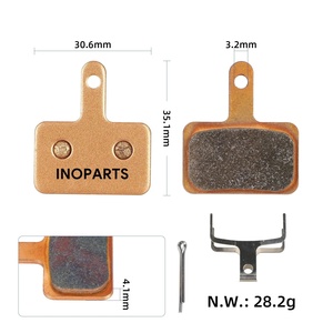 Plaquettes de frein à disque en résine pour véhicule électrique E2 Pro, en bronze antique, avec technologie Zoom Oil-Brake, plaquettes de frein frittées, disques de friction, garnitures d'embrayage - Product Image 2