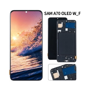 หน้าจอ LCD สำหรับโทรศัพท์มือถือ จอ LCD OLED สำหรับ Samsung A70 พร้อมกรอบ - Product Image 1