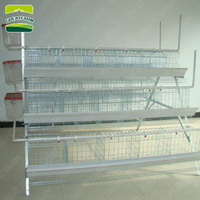 Cage à poulets professionnelle de niveau 3, type A, pour poulets pondeuses