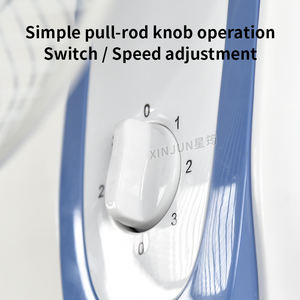 Grote wandgemonteerde mechanische plastic elektrische ventilatoren met 5 bladen, 16 inch, oscillerend, energiezuinig, klasse lage geluidssterkte, voor restaurants - Product Image 3