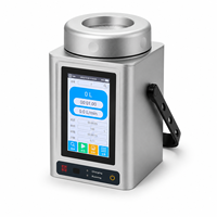 Compteur de particules d'air liquide FKC-VI, instrument portable d'échantillonnage environnemental microbien, écran tactile 5,0 pouces, batterie 8000 mAh pour