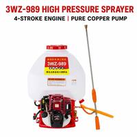 Professionele Tuin Benzine Spuitmachine 3WZ-989 Hoge Druk Gelijkmatige Neveluitvoer OEM/ODM Ondersteuning
